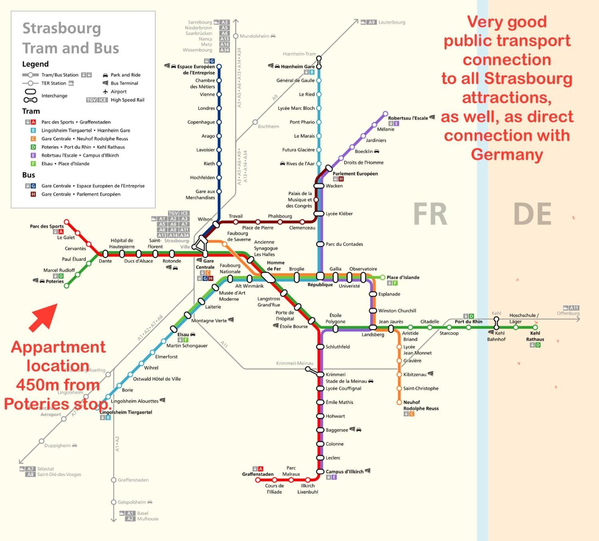 Appartement Calme Avec Balcon, A 4Km Du Centre, Parking, Wi-Fi, Netflix Gratuit Strasbourg Bagian luar foto
